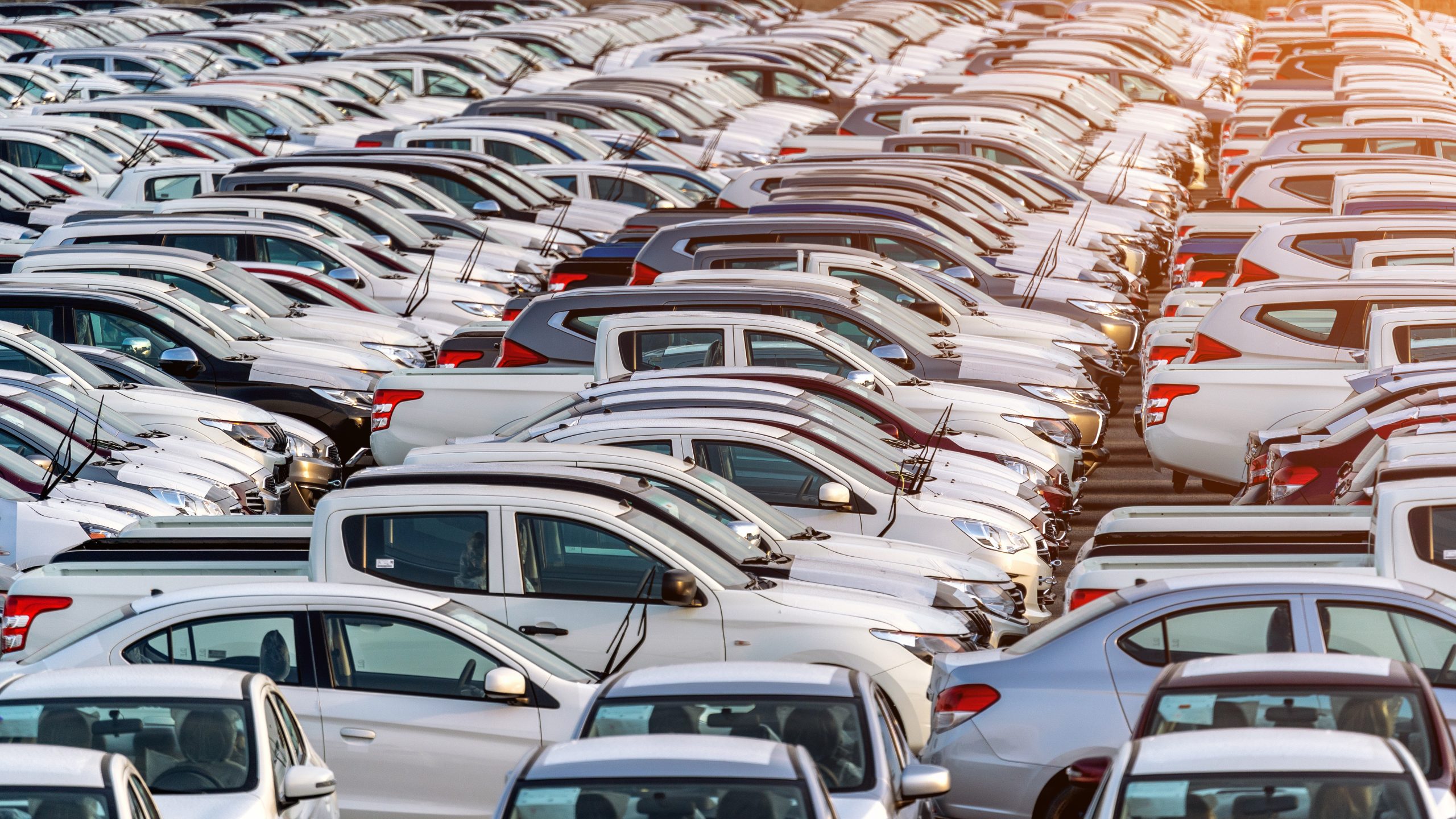 Verschillende auto's op een autoshow